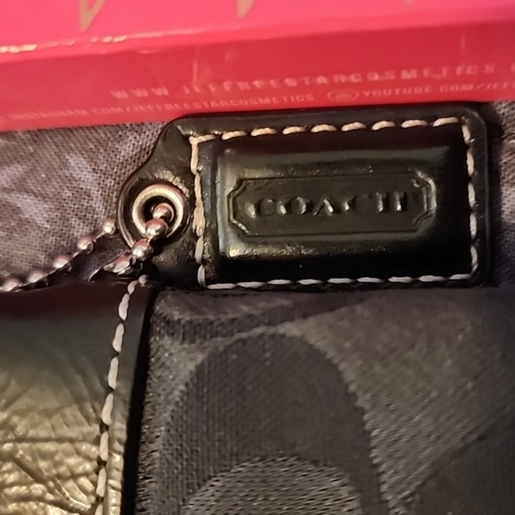 EUC COACH Black Clutch/ Pouch Bundle - Picture 4 of 10